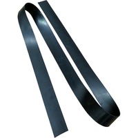 Natural Rubber Insertion Strip - 6mm Thick, Per Metre