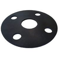 Natural Rubber Insertion Gaskets in Full Face for BS3063 Table D & Table E Flanges - 3mm Thick
