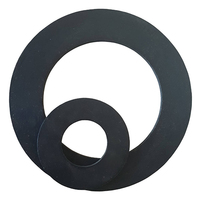 Neoprene Rubber Gaskets in Ring Face for BS3063 Table D & Table E Flanges - 3mm Thick