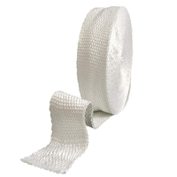Fibreglass Exhaust Wrap Tape - 3mm Thick,  5 Metre Rolls