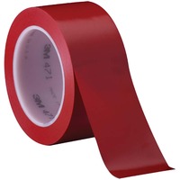 3M 471 Vinyl Lane Marking Tape, Red