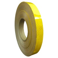 5 Pieces of Yellow High Intensity Reflective Tape Self-Adhesive 50mm×200mm×5
