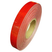 3M 3932 Class 1 High Intensity Reflective Tape, Red -  5 Metre Rolls