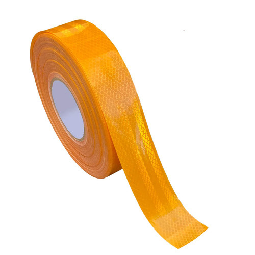3M 4091 Diamond Reflective Yellow -  5 Metre Rolls