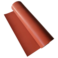 Silicone Rubber Sheet (Red, FDA, 60 Duro) - 1200mm Wide (Per Metre)