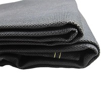 Silica Insulation Cloth with Black Oxide Coating - 1.5mm Thick x 914mm Wide (Per Metre)