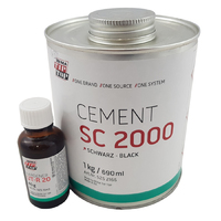 SC 2000 Cold Vulcanising Cement Adhesive + UTR20 Hardener - 1kg Kit