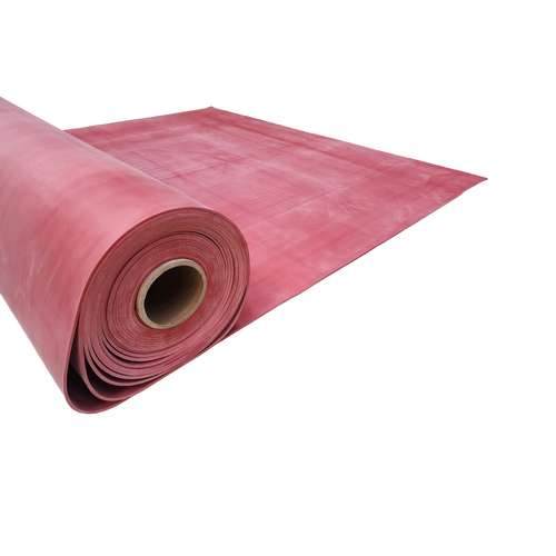 Linaseal Red Natural Rubber (40 Duro, Per Metre)