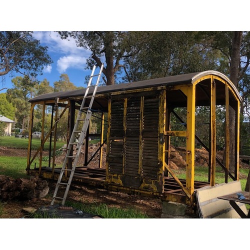 Repairing a Freight Rail Carriage Roof  