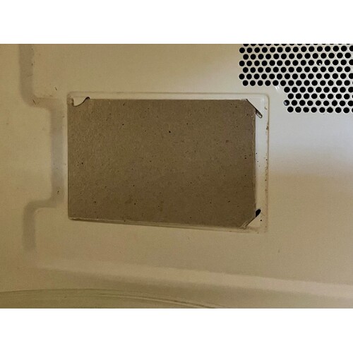 Replacing the Waveguide in your Microwave with our Silicone Bonded Mica