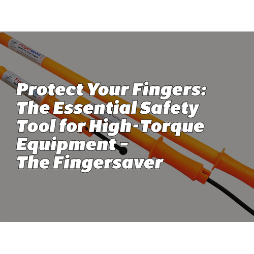 Protect Your Fingers: The Essential Safety Tool for High-Torque Equipment –  The Fingersaver
