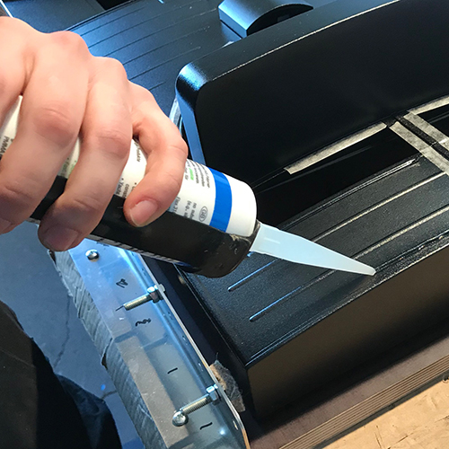 Flex 310M Crystal used in the Production of Coffee Machines